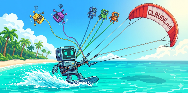 My Harness: How I stopped babysitting AI and went kitesurfing